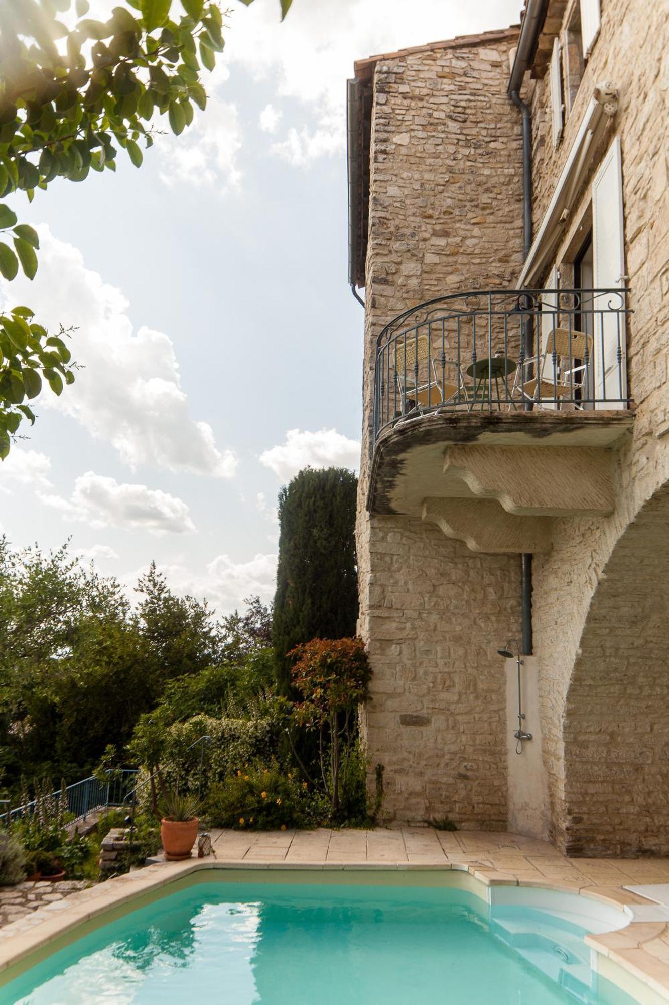 L'Ostal Bestort Vezenobres Esterno foto
